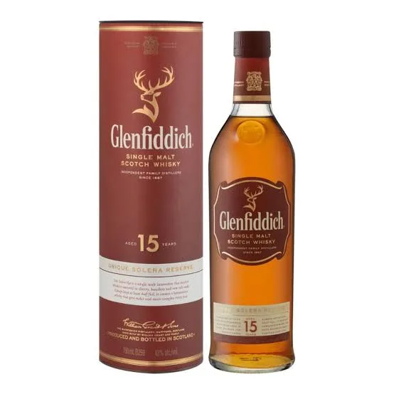 GLEFIDDICH 15 AÑOS